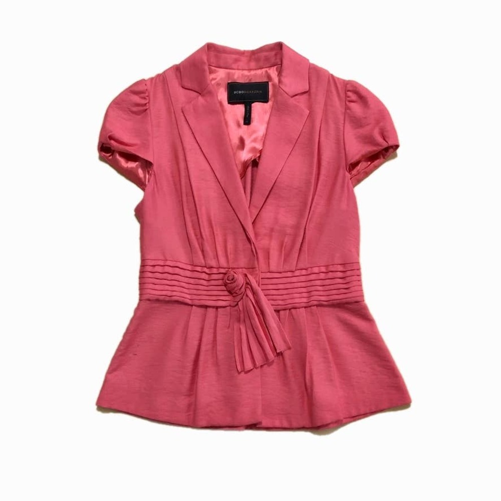 BCBG Short Sleeve Suit Jacket
